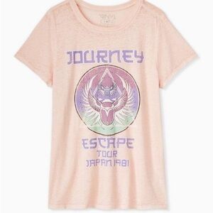 Torrid (6x/30) Journey Graphic See Through Tee